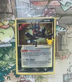 Pokemon Tcg Greninja Gold Star Sealed Promo SWSH144 NM Cosmos SWIRL 🌀 - Image 1