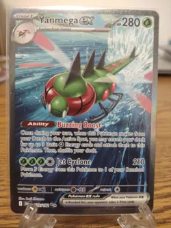 Yanmega EX SIR 228/182 Destined Rivals Pokemon Card - Image 1