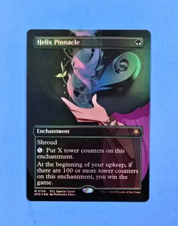 1x Helix Pinnacle Special Guest Lorwyn Eclipsed Mtg Card ECL Foil Borderless - Image 1