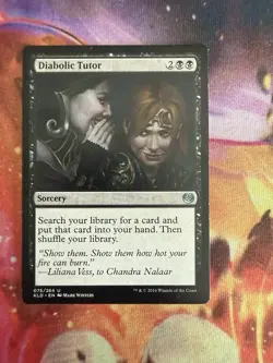 Wizards of the Coast Diabolic Tutor 075 MTG Kaladesh Uncommon LP - Image 1