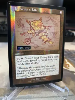 MTG: Journeyer's Kite SERIALIZED 100/500 Retro Schematic Foil Brothers' War - Image 3