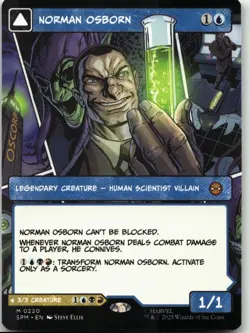 MTG: Norman Osborn (Borderless) - Marvel's Spider-Man #220 M Normal NM - Image 1