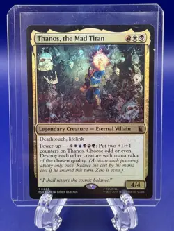 Thanos, the Mad Titan Marvel Super Heroes Foil - Image 1
