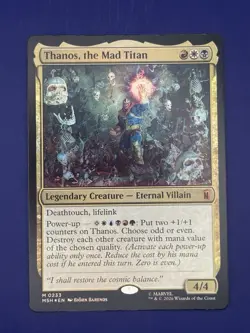 Thanos, the Mad Titan Marvel Super Heroes Foil - Image 2