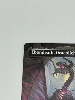 Ebondeath, Dracolich # 292 Borderless MTG AFR Mythic NM MJB - Image 2