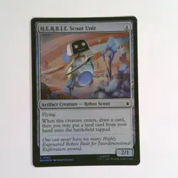 H.E.R.B.I.E. Scout Unit (Foil) - 0247 - Marvel Super Heroes - MTG - NM/M - Image 1