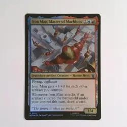 Foil Iron Man, Master of Machines - 216 - NM - Marvel Super Heroes - Image 1
