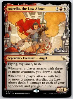 Aurelia, the Law Above (Showcase) (0317) 317 Murders at Karlov Manor MTG LP - Image 1