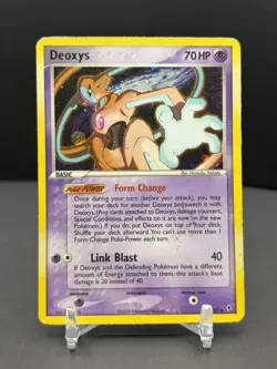 2005 Pokemon EX Deoxys Starcharge 16/107 Deoxys HoloFoil - Image 1