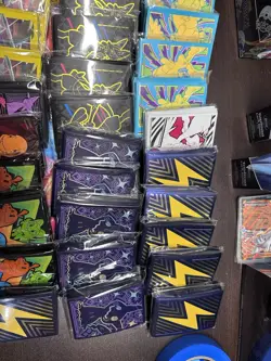 Pokemon TCG ETB Card Sleeves 65 ct - Lot of 59 - Crown Zenith Evolving Skies Etc - Image 3