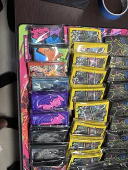 Pokemon TCG ETB Card Sleeves 65 ct - Lot of 59 - Crown Zenith Evolving Skies Etc - Image 4