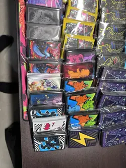 Pokemon TCG ETB Card Sleeves 65 ct - Lot of 59 - Crown Zenith Evolving Skies Etc - Image 5