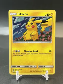 Pokemon Pikachu SM04 McDonald's Collection Promo Holo NM - Image 1