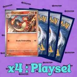 4x Charmeleon 12/94 Pokemon TCG *Playset* - Image 1