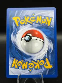 Pokemon 2000 Base Set 2 Hitmonchan Holo Rare SWIRL #8/130 - NM 🌀 - Image 2