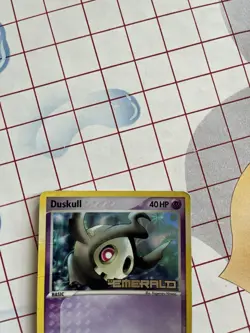 Pokemon TCG Duskull 46/106 Emerald Reverse stamped Holo - Image 3