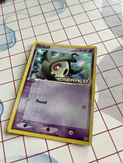 Pokemon TCG Duskull 46/106 Emerald Reverse stamped Holo - Image 4
