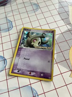 Pokemon TCG Duskull 46/106 Emerald Reverse stamped Holo - Image 5