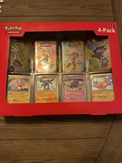 Pokemon TCG Scarlet & Violet 151 Mini Tin 4-Pack Sam’s Club New/Sealed - Image 1