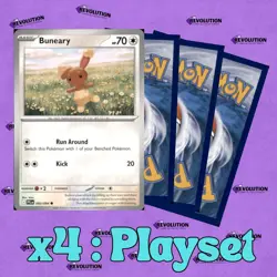 4x Playset Pokemon TCG NM Buneary83/94 - Image 1