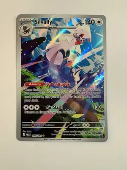 Silvally 95/84 Pitch Black Illustration Rare IR NM Pokemon TCG - Image 1