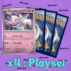4x Playset Pokemon TCG NM Cresselia 39/94 - Image 1