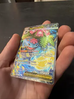 Mega Venusaur ex 155/132 Ultra Rare Mega Evolution Pokemon Holo Near Mint - Image 2