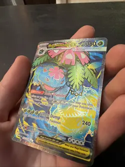 Mega Venusaur ex 155/132 Ultra Rare Mega Evolution Pokemon Holo Near Mint - Image 3