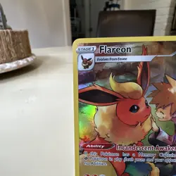 Pokemon Company Flareon TG01/TG30 Brilliant Stars TG Ultra Rare Holo 2022 - Image 3