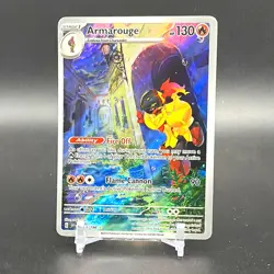 Pokemon TCG Armarouge Illustration Rare Full Art Holo 203/198 SV01 English - Image 1