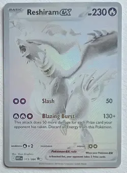 Pokemon TCG English Reshiram White Flare BWR 173/086 - NM - Image 1