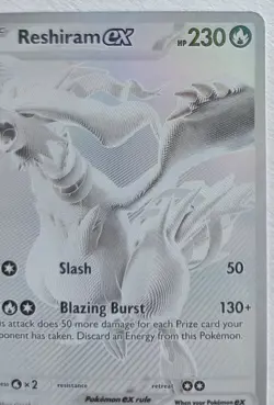 Pokemon TCG English Reshiram White Flare BWR 173/086 - NM - Image 3