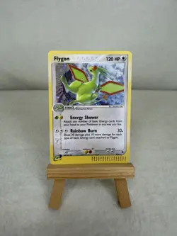 Pokemon TCG Flygon #4/97 Ex Dragon Holo 2003 English WOTC E-Reader LP/MP - Image 1