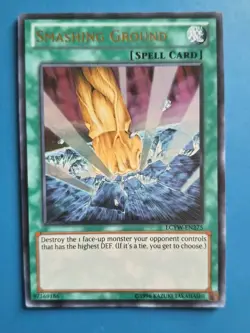 Near Mint Yugioh Smashing Ground LCYW-EN275 Ultra Rare Unlimited - Image 1