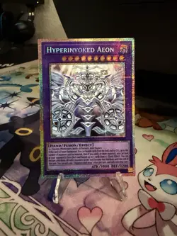 Konami Yu-Gi-Oh! TCG Hyperinvoked Aeon Starlight Rare Foil English CORI-EN033 - Image 1