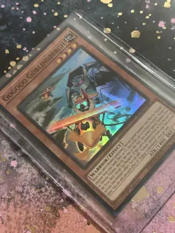 Yugioh Gogogo Goblindbergh DUAD-EN003 1st Edition Super Rare - Lightly Played - Image 1