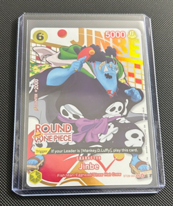One Piece x Round 1 Jinbe Promo Card ST29-005 (English) - Image 1