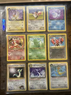 Pokemon TCG Vintage Non Holo Lot of 18 Cards LP/NM Mixed - Image 1