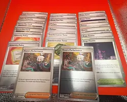 Pokemon TCG Chaos Rising Trainer lot - 14 cards English Regular/Holo - Image 1