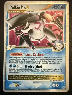 Pokemon Dialga Lv.X 122/127 & Palkia Lv.X 125/127 Holo Cards 2009 Lot LP/MP - Image 5