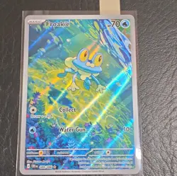 Pokemon TCG Froakie 088/086 CRI Holo Rare English 2026 Basic HP 70 NM - Image 1