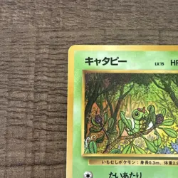 Caterpie NO. 010 Red Green Gift Set Japanese Pokemon Card TCG NM - Image 3