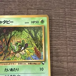Caterpie NO. 010 Red Green Gift Set Japanese Pokemon Card TCG NM - Image 4