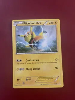 Pokemon Card Pikachu Libre 14/30 XY Trainer Kit Regular - Image 1