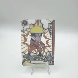 Naruto Uzumaki NR TR 2 Kayou Naruto Chibi See Through Card TCG Combined Shipping - Image 2