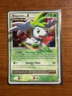 Shaymin LV.X DP39 Diamond & Pearl Holo Promo Pokemon Card English 110 HP - Image 1