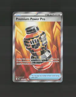 Premium Power Pro 174/132 Mega Evolution Full Art Ultra Rare Pokemon Card NM - Image 1