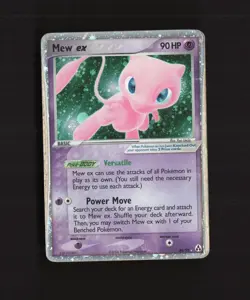 Mew 88/92 ex EX Legend Maker Ultra Rare Holo Vintage Pokemon Card DMG - Image 1