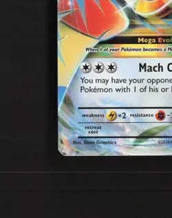 M Pidgeot EX 65/108 Evolutions Ultra Rare Holo Pokemon Card LP+ - Image 5