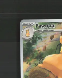Pawmot 209/198 Scarlet & Violet Full Art Ultra Rare Holo Pokemon Card NM - Image 3